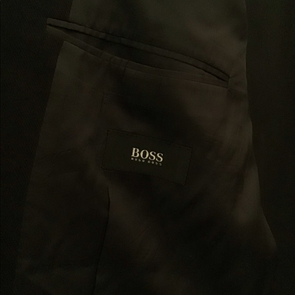 VINTAGE “HUGO BOSS” LONG BLAZER - Picture 5 of 6